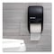 San Jamar Duett Standard Bath Tissue Dispenser, 2 Roll, 7 1/2w x 7d x 12 3/4h, Black Pearl R3500TBK - alternate 3
